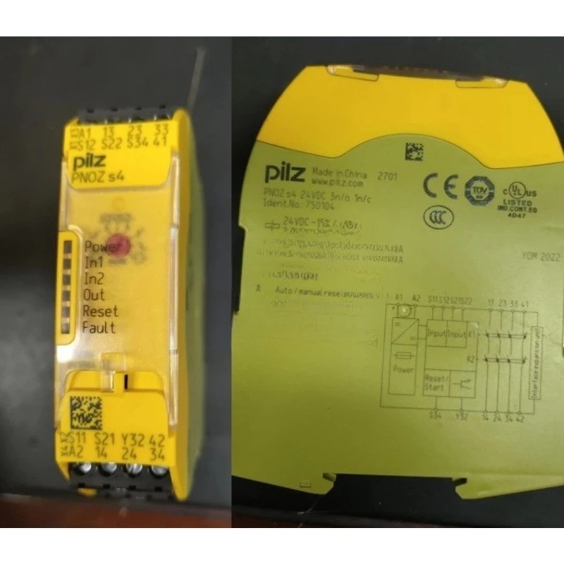 Запчасти для автоматической высечки PNOZ S4 Evergreen MK920SS Pilz PILZ Safety Relay 750104 (art.: 3920d2c6144ee) - 3920d2c6144ee