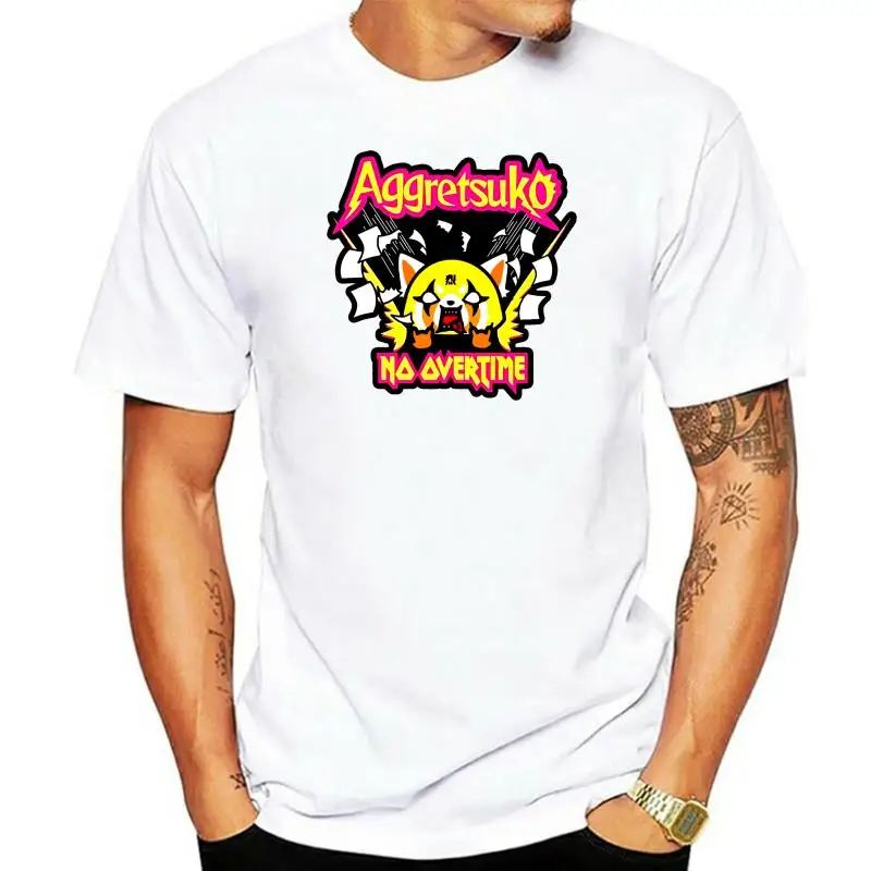 

Агрессивная футболка Legit с аниме Retsuko Aggretsuko, аутентичная футболка без сверхурочных Ts7Bl9, 34Th, 30Th, 40Th, 50Th, день рождения, футболка