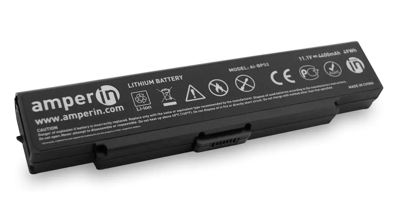 Аккумулятор Amperin для Sony PCG-800 11.1V (4400mAh) | Компьютеры и офис