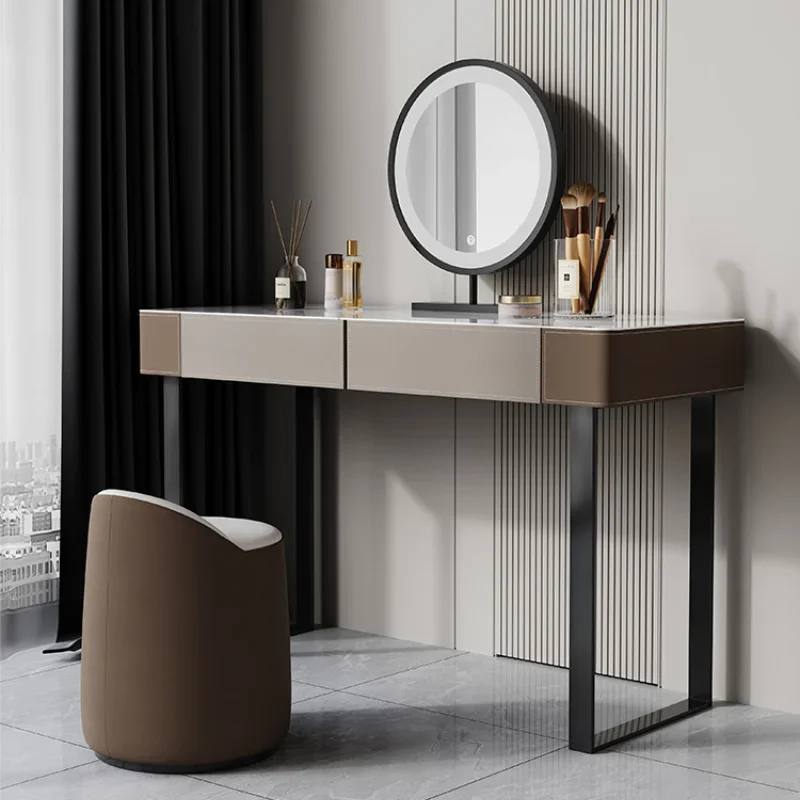 Большой туалетный столик для девушек женщин многофункциональный нордическая