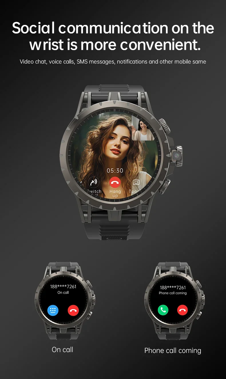 Новые умные часы Q85 4G Android 8.1 OS 2MP с вращающейся камерой GPS WIFI Wechat Google Play Видеозвонок