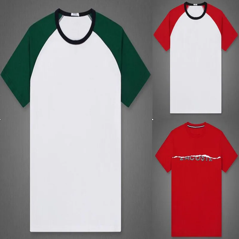 

20212 Модные мужские футболки из 100% хлопка с цветными блоками, повседневные Высококачественные футболки Cro Codilan с короткими рукавами и круглым...