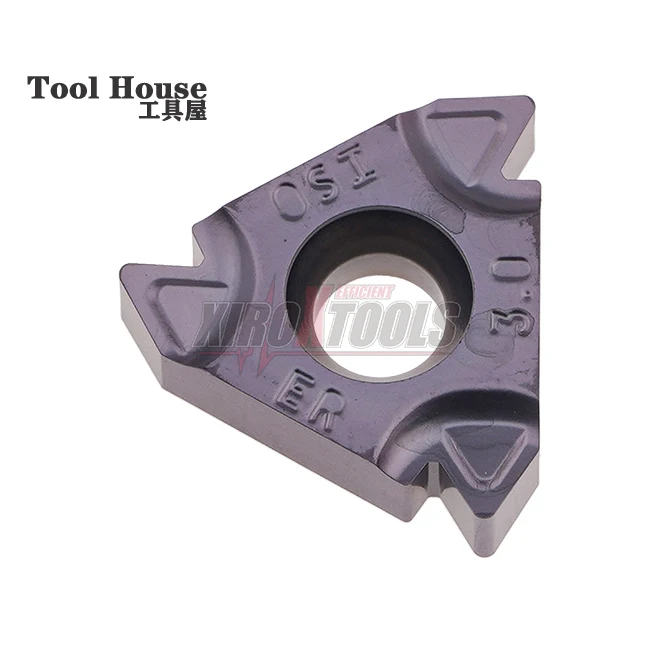 

CNC вставка для внешней резьбы 16ERM-3.00ISO-IC908 шаг 2,5