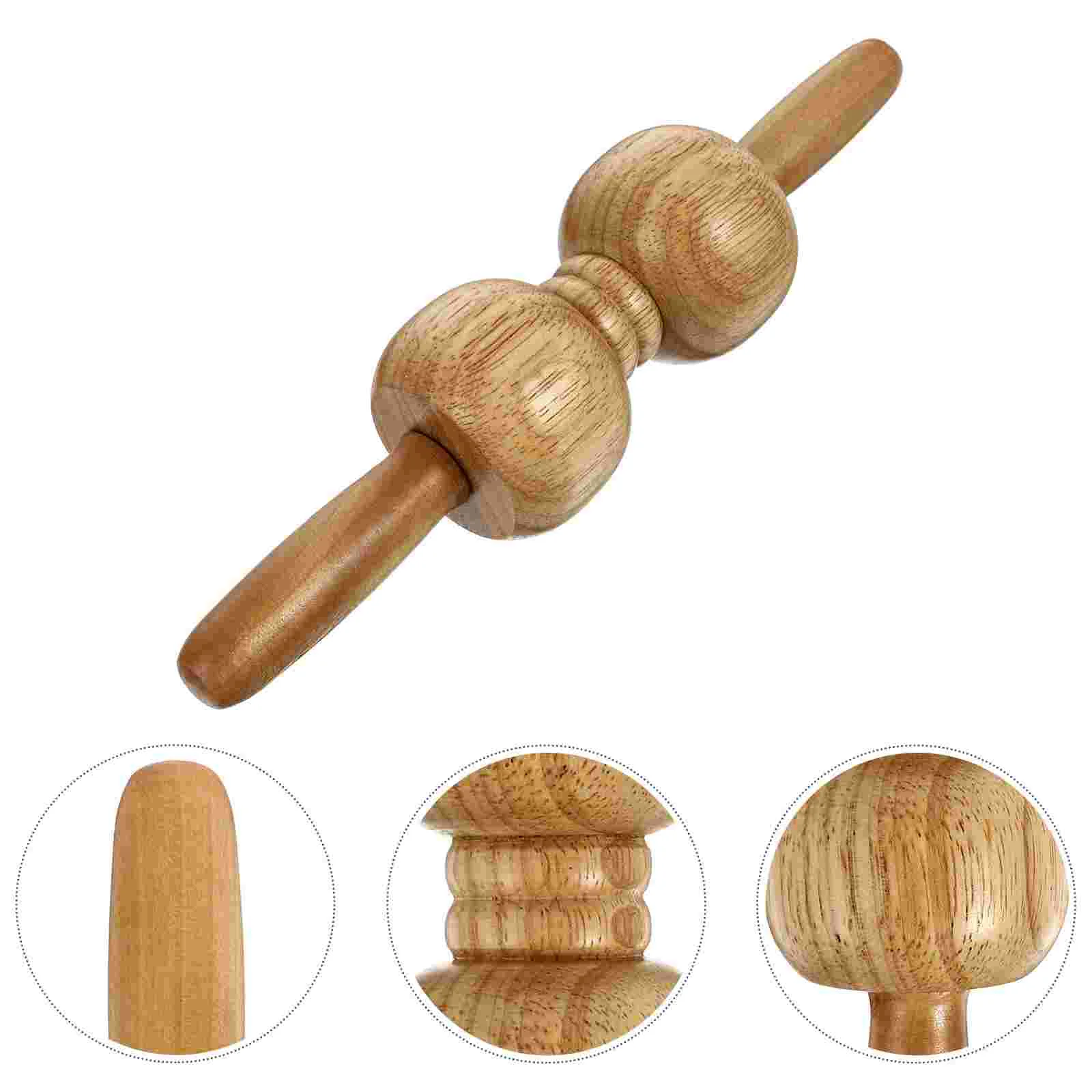 

Body Board Roller Scraper Supply Manual Shoulder Oak Tool Neck Abdominal Massagingroll Wood Scraping Face Abdomen Relaxation