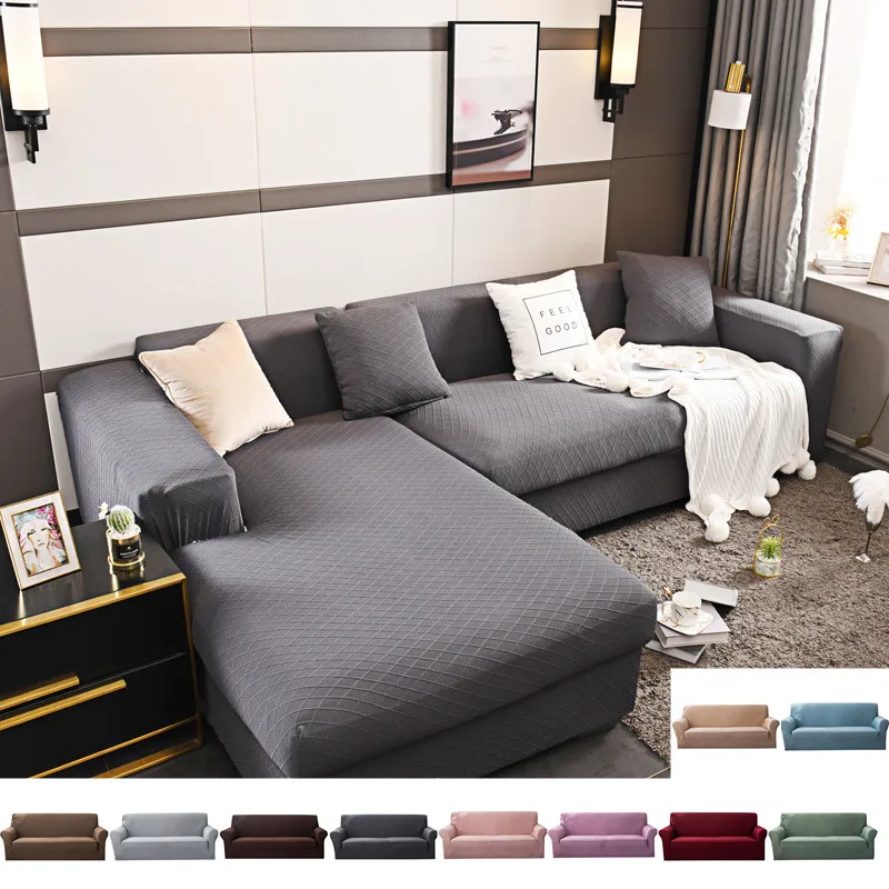 

Sofa Cover Jacquard Elastic Printing Sofa Towel Slipcover Sofa Covers for Living Room Couch Cover funda sofa Protect Furniture