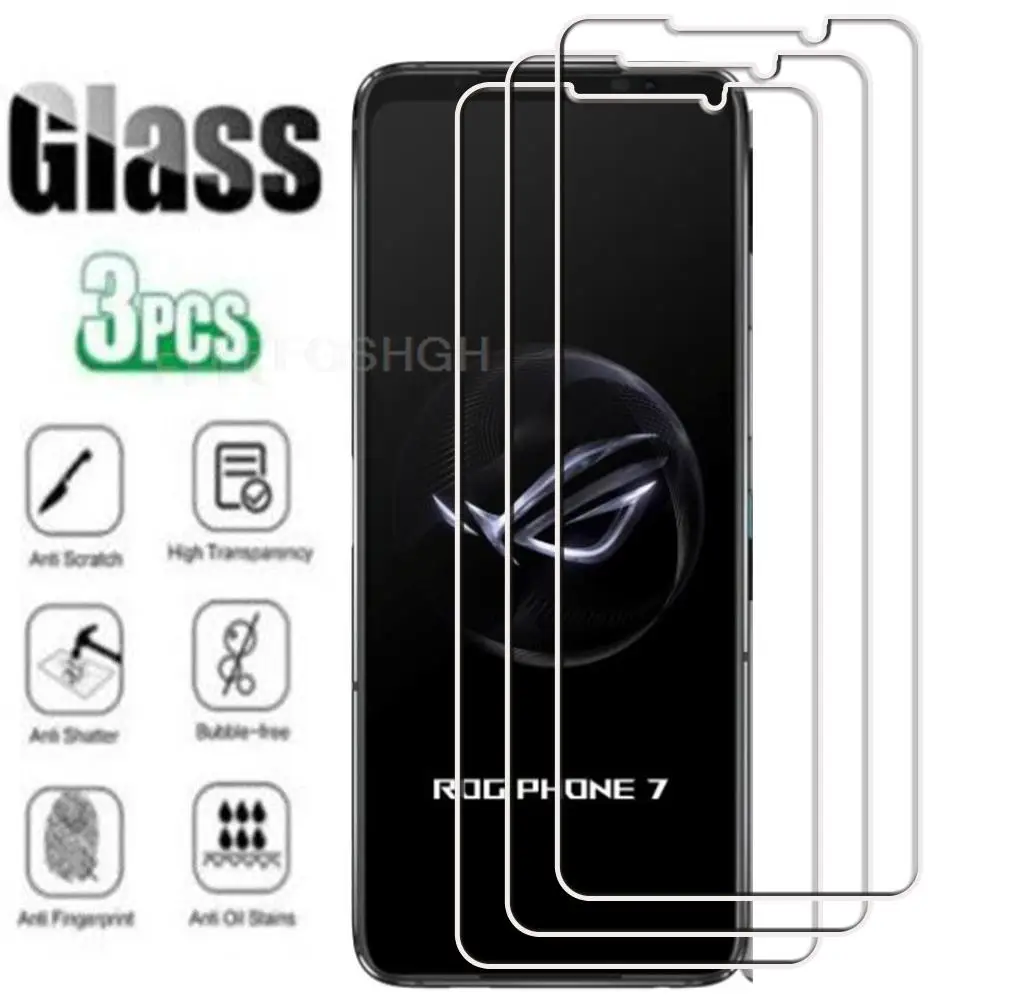 HD защитное закаленное стекло для ASUS ROG Phone 7 Ultimate 6 78 дюймов ROG7 Phone7 защита экрана