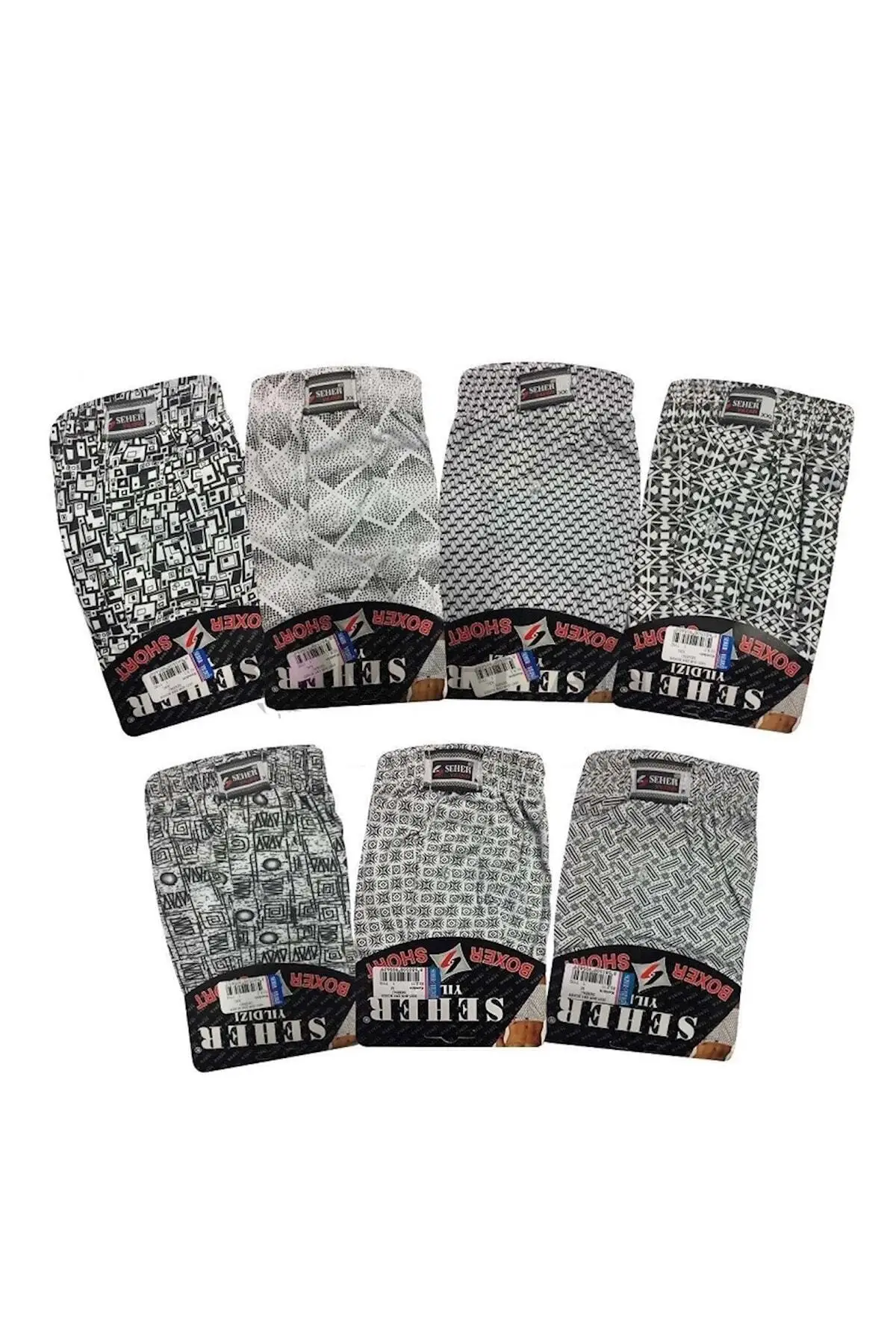

Empirme men's 6 Piece Patterned Boxer - S-1 007
