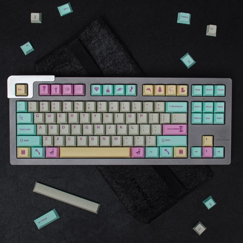 191 Keys GMK Simulated Dream PBT Keycap English Japanese Personalized Keycaps Cherry Profile For Mechanical MX Switch Keyboard