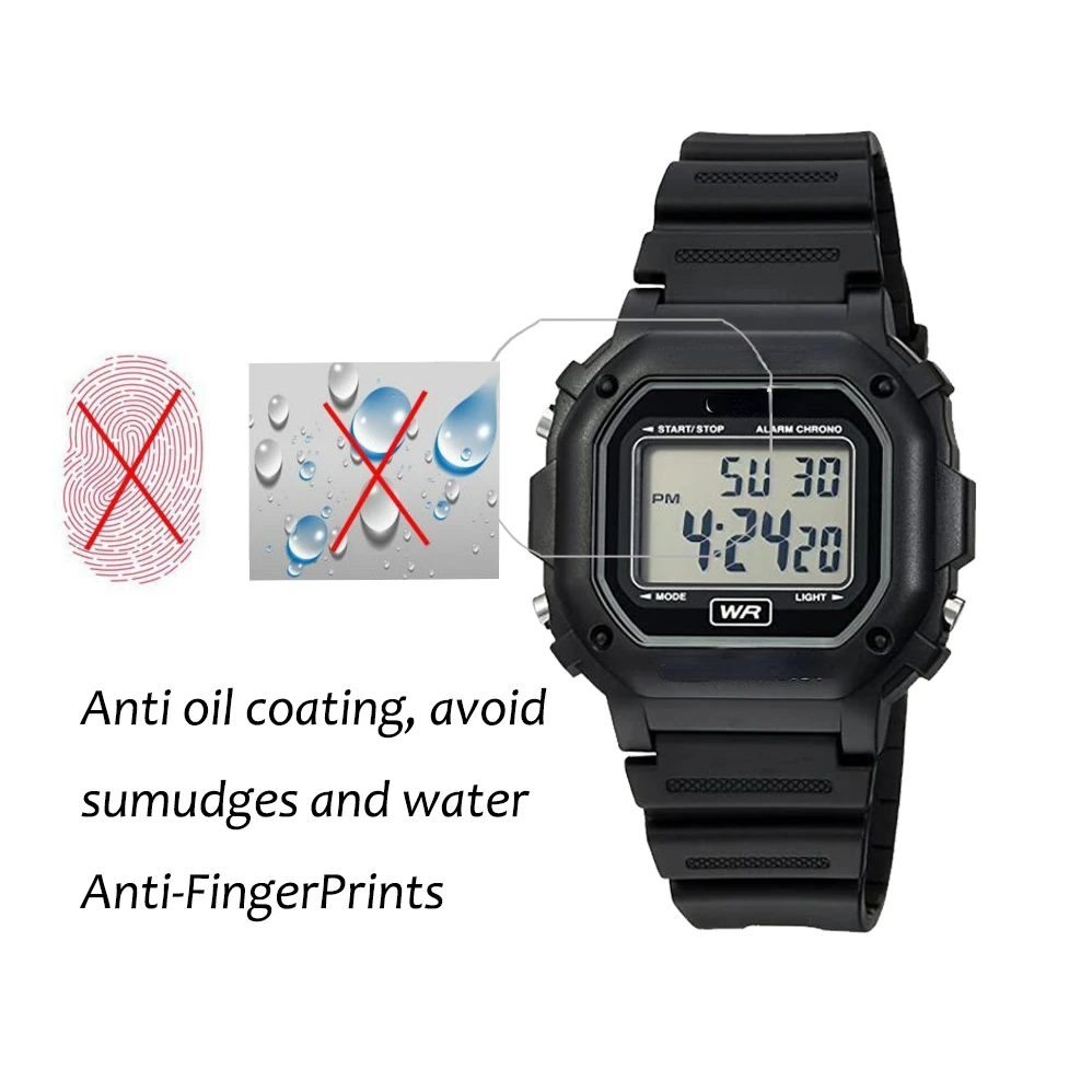 Защитная пленка для Casio F108WH F108 1ACF 2ACF 3 шт