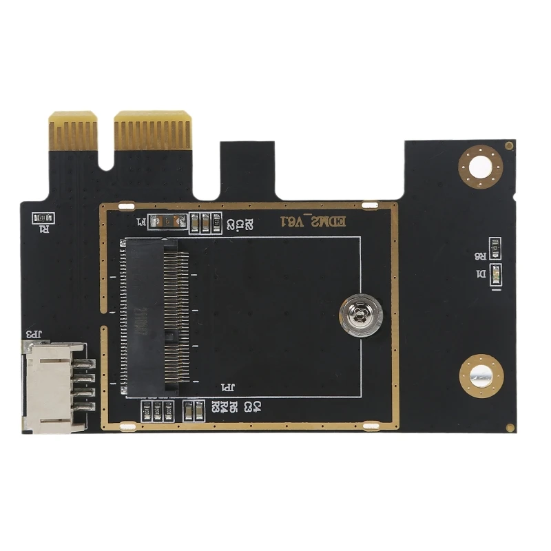 Беспроводная карта M.2 NGFF на PCI-e 1X адаптер Bluetooth-совместимая сетевая к Wi-Fi WLAN