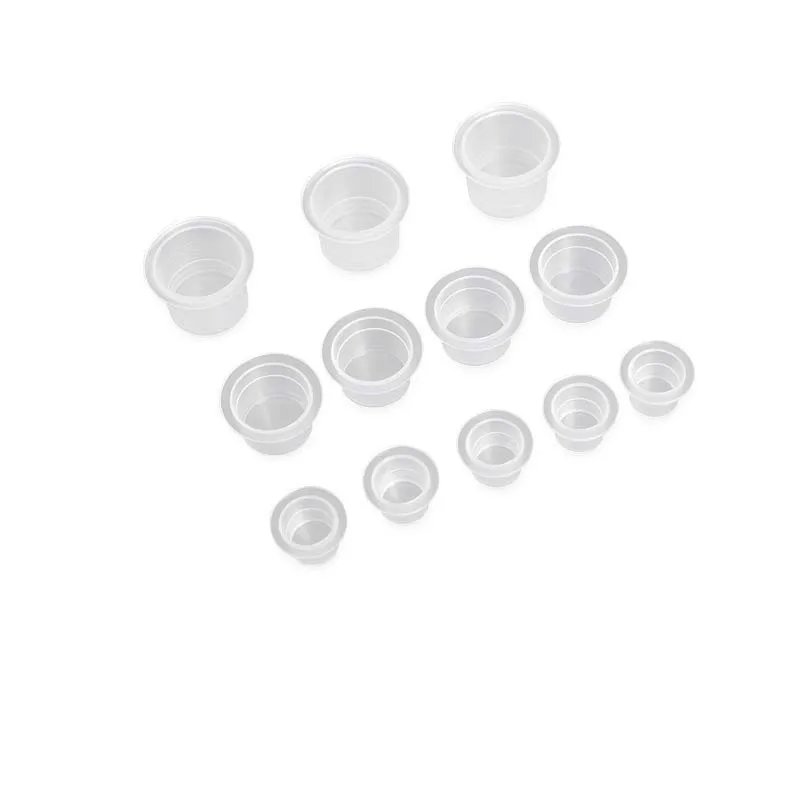 

Tattoo Ink Caps S/M/L 1000Pcs Disposable Plastic Pigment Tattoo Ink Caps Cups for Tattoo Ink Tattoo Supplies