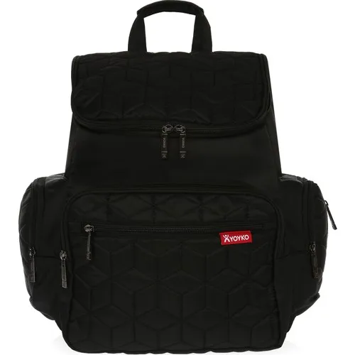 Рюкзак для ухода за мамой и ребенком, вместительный дорожный Черный ранец с несколькими карманами для мам, Удобные сумки для подгузников, для ухода за ребенком