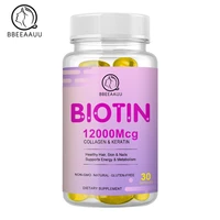 bbeeaauu biotin for hair growth coenzyme whitening brighten anti aging prevent hair loss strengthen nails firm hair roots 30pc