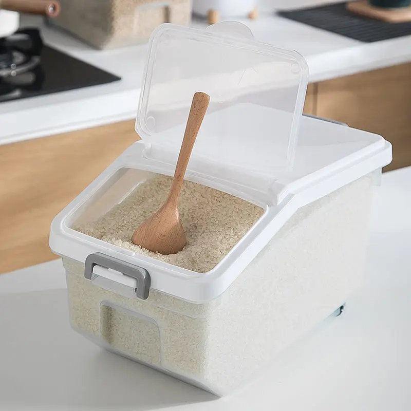 

5KG Insect-Proof Home Rice Bucket for Kitchen Grain Flour Storage Box Moisture Resistant Storage Box Sealed Nano Food Container