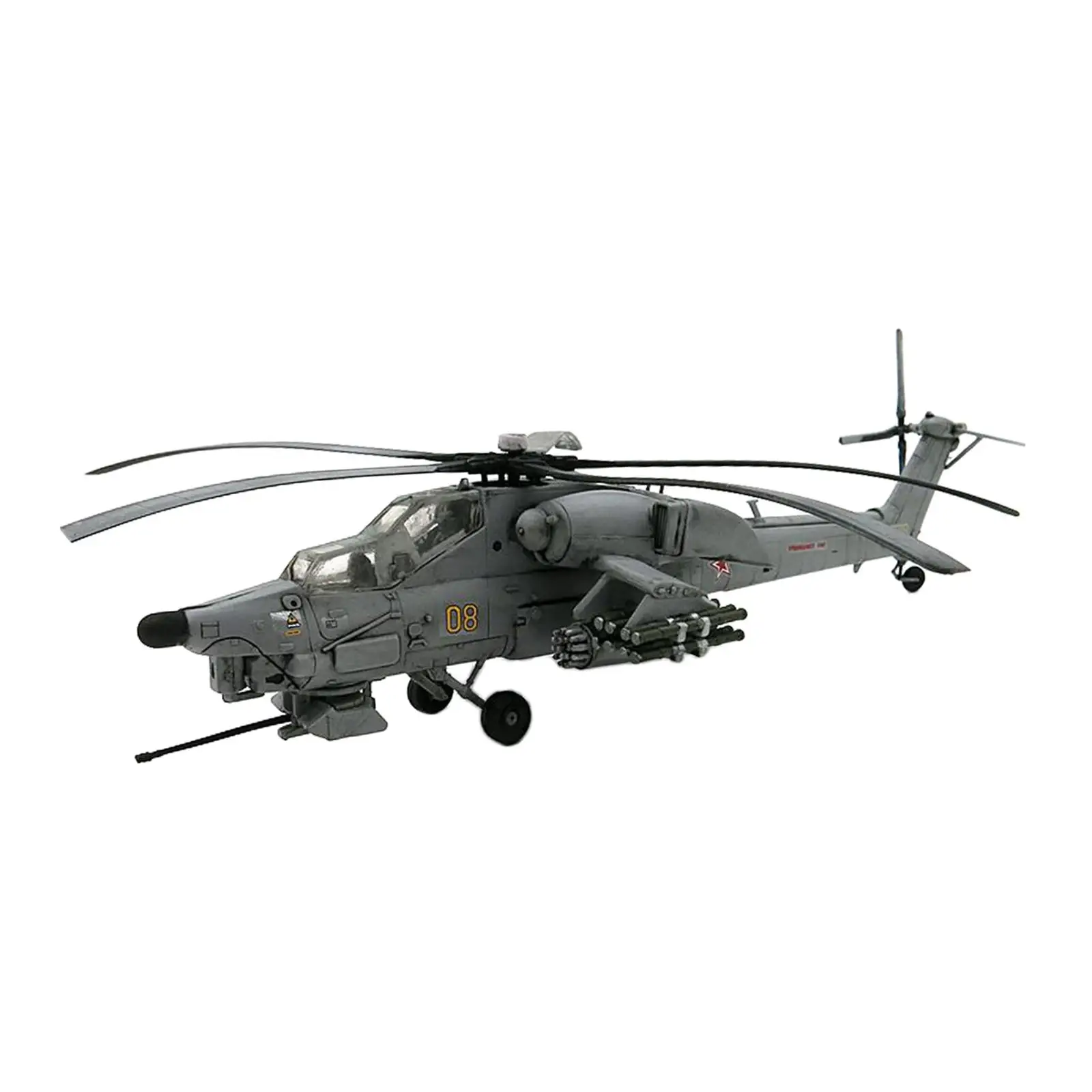 

1:72 Mi 28 модель оружия из полипропилена, миниатюрные профессиональные настольные украшения, реалистичная модель самолета