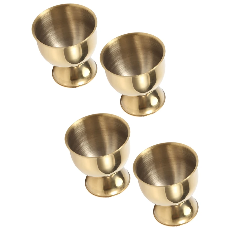 Набор стаканчиков для яиц из нержавеющей стали твердые яйца и мягкий поднос