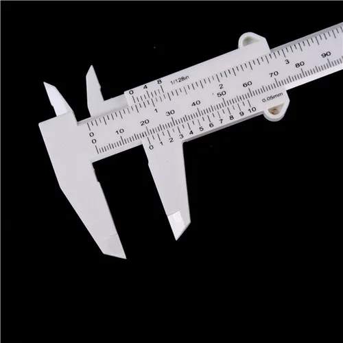 

1pc 6 Inch 150mm Jewelry Measuring tool Plastic Ruler Sliding Gauge Vernier Caliper