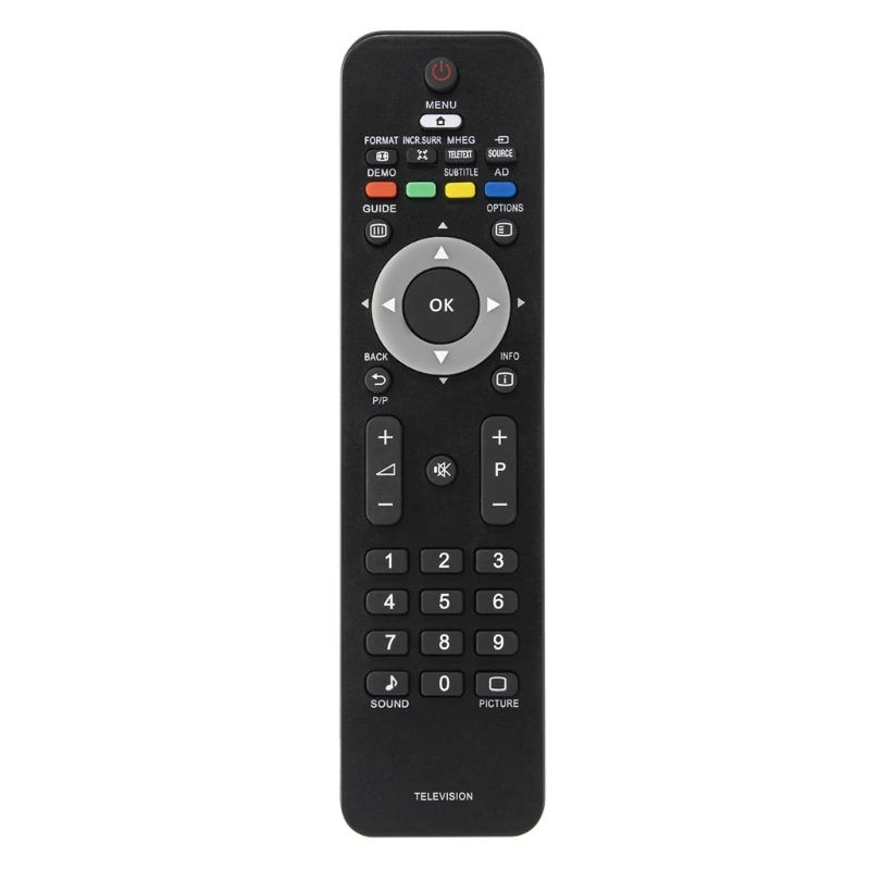 

Replacement Accessory Remote Control for Television TV 32PFL5403S/60 32PFL5403/12 32PFL5403S/60 20PFL3403 Blu-Ray Player