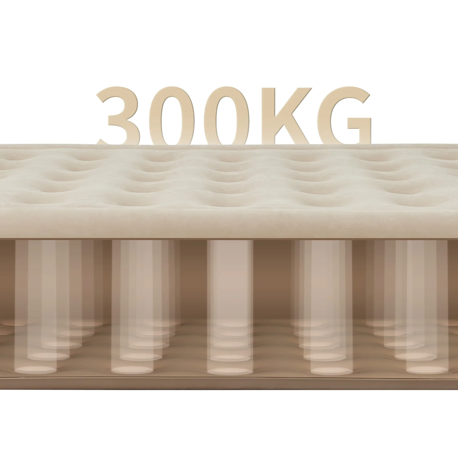 Надувная кровать Naturehike для кемпинга на открытом воздухе со съемной спинкой