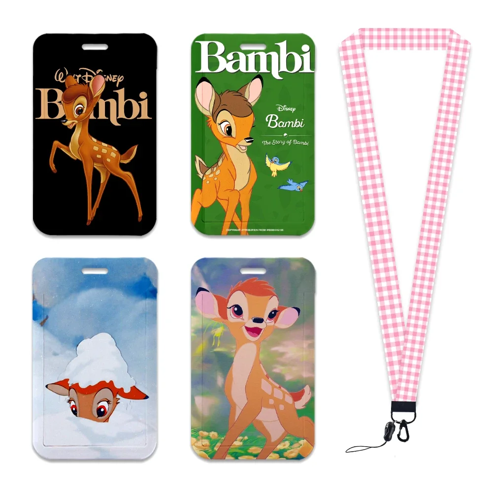 Держатель для карт Bambi Disney ремешки чехол кредитных шейный ремешок брелок ключей