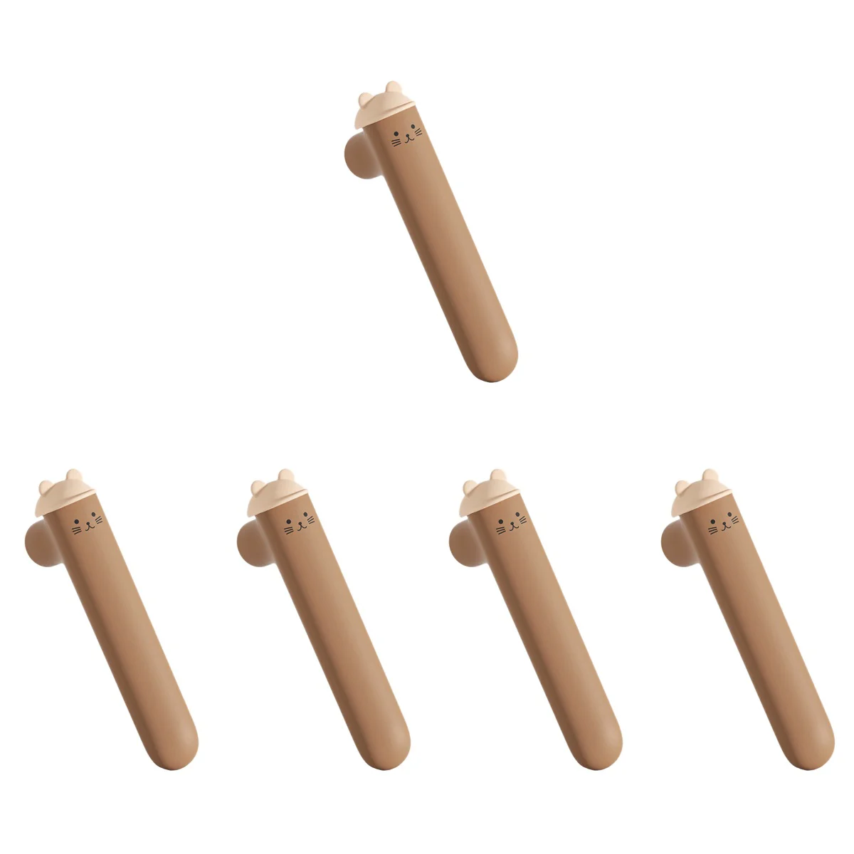 

5 Pieces Anti-collision Door Handle Gloves Cabinet Handles Protector Rubber Cover Doorknob Protective Pull Baby