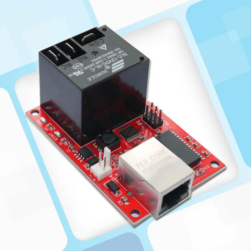 Сетевое реле с 1 цепью Сетевой Таймер TCPUDP большой ток модуль 30acontrol