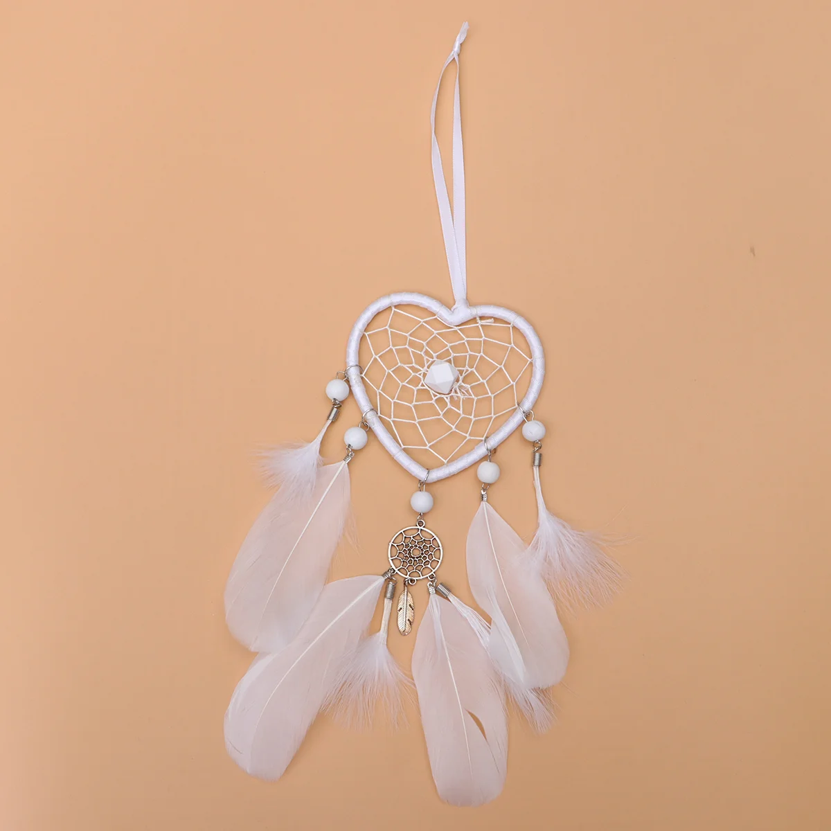 

Dream Catcher Decor Hanging Room Teen Girls Heart Ornaments Indoor Bedroom Decoration Moon Wind Chimes Spiritualdeocr Love