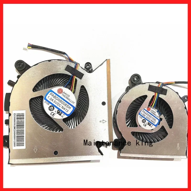 Новый вентилятор охлаждения процессора для MSI GF63 GF65 Thin 9RCX-818 9SC-066 8SC-030 9SD-004 9SEXR-250