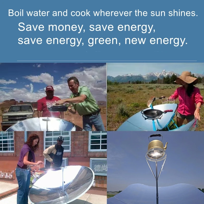 Домашний солнечный водонагреватель энергосберегающая концентрирующая плита