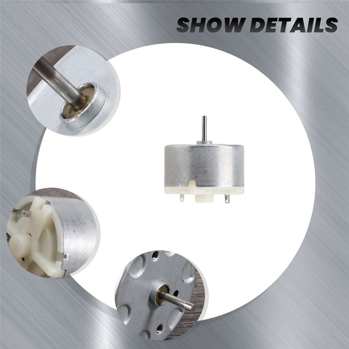 Электронный мини-DVD-мотор RF-500TB-12560 6 в-4000 об/мин 32x16 мм DC 3V-12V