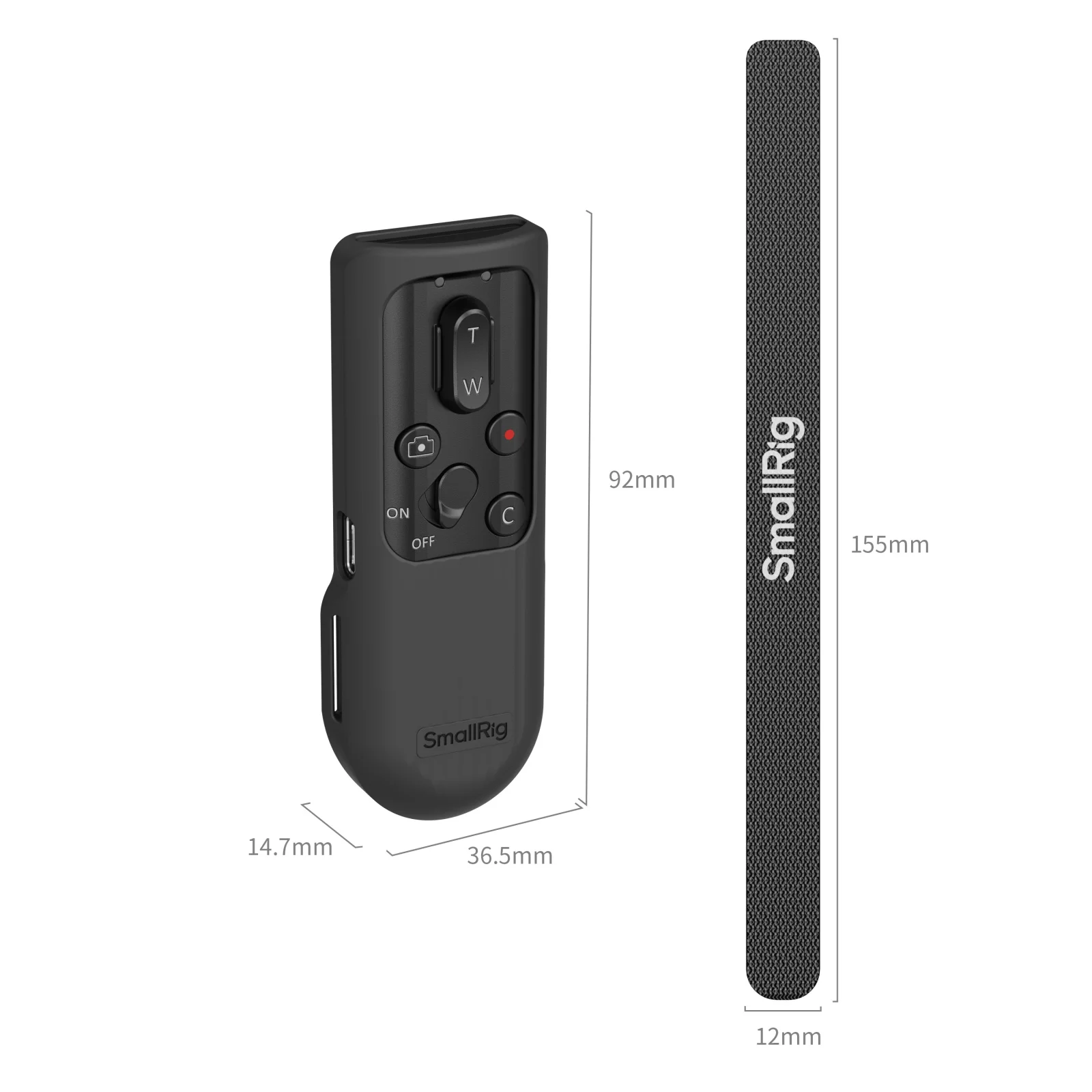 Фото Беспроводной пульт дистанционного управления SmallRig SR-RG2 для Sony A7IV/A6700/ZV-E10/A6400 для Canon EOS R5/R6/R6 Mark II для Nikon Z50II-5207 №3