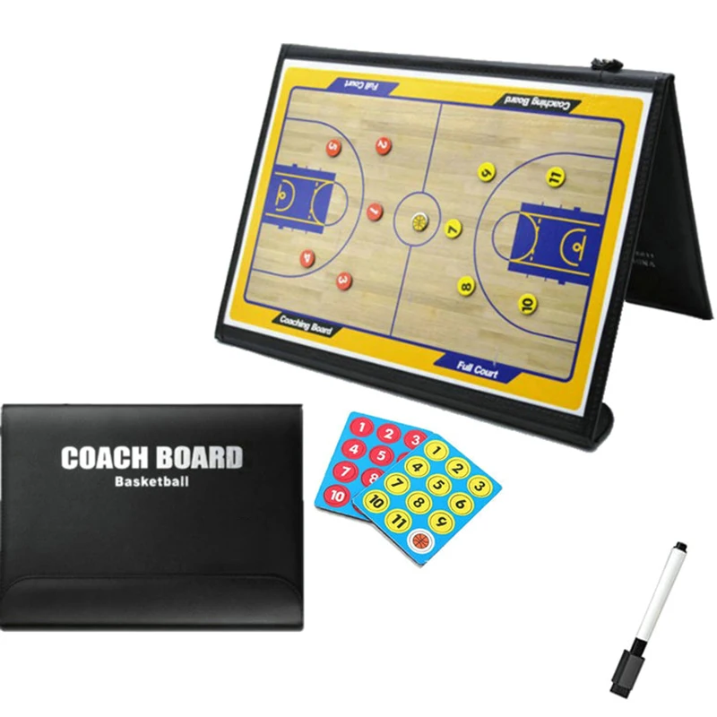 

Foldable Magnetic Football Training Board Soccer Coaching Clipboard for Match Train Football Tactic Folder Soccer Accessories