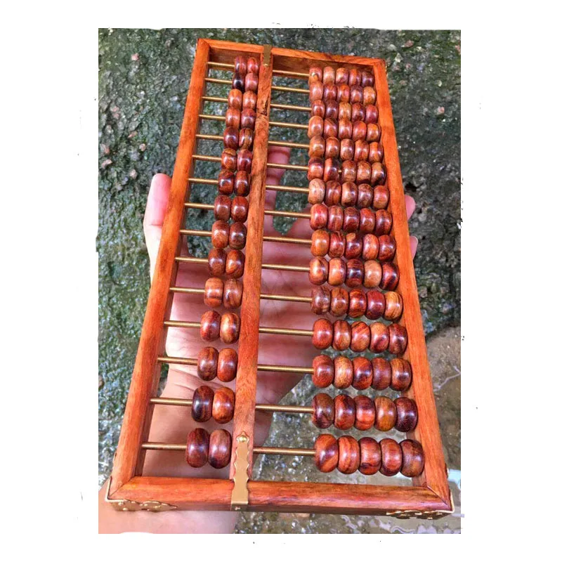 

Hainan Huanghuali Abacus каллиграфические материалы старые материалы Классическая коллекция украшений из розового дерева