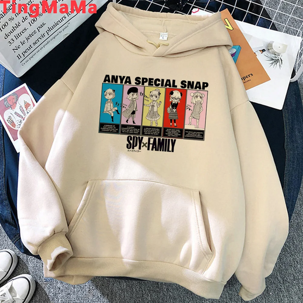 

spy x family hoodies women Fleece anime sweater Pullover female anime sweater