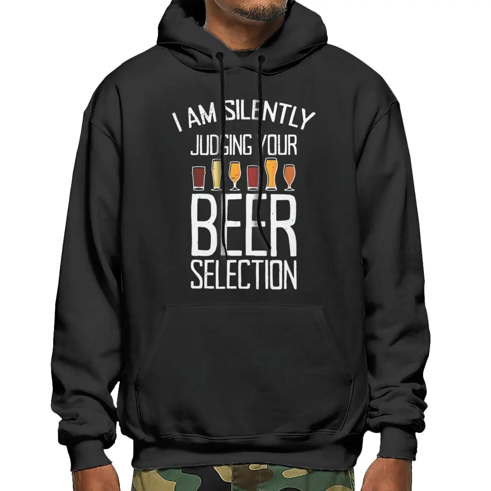 

Im Silently Judging Your Beer Selection Sweatshirts Hoodies Men's Tracksuit Man Hoodie Man Hoodie Clothing Men's Winter Jacket