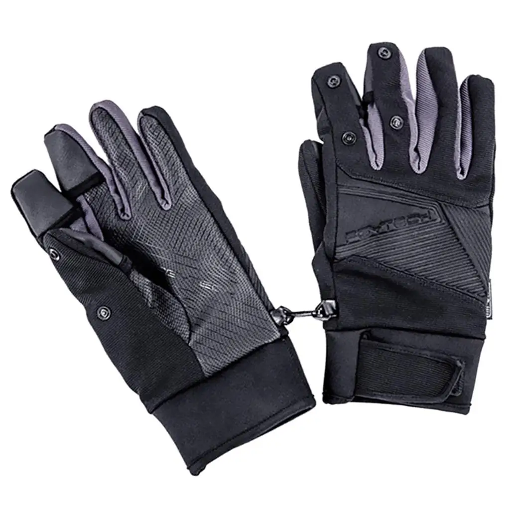 

1 Pairs Photography Gloves Anti-skid Cold-proof Multifunctional