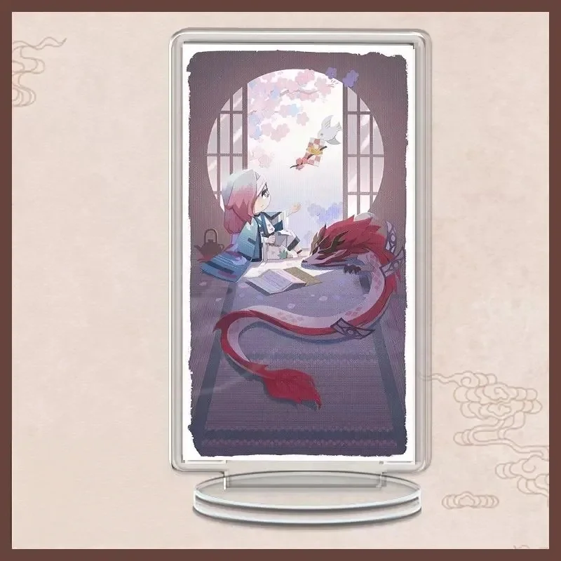 Игра Onmyoji: Новая прямоугольная акриловая подставка-модель, брелок, коллекция косплей-аксессуаров Кагуры, подарки, 15 см, настольное украшение, подарки для друзей. (art.: 3920dcd9a7e5e) - 3920dcd9a7e5e