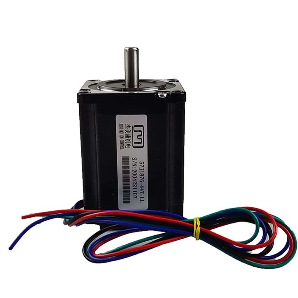 Nema 23 JMC 57 Шаговый двигатель 4-проводной двухфазный шаговый 57J1876-447-LL Крутящий