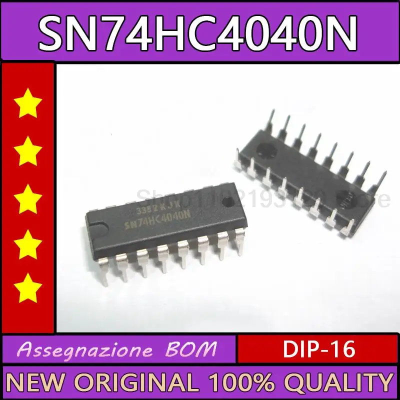 

10 шт./лот Sn74hc4040n Штекерный DIP-16 новый оригинальный импортный
