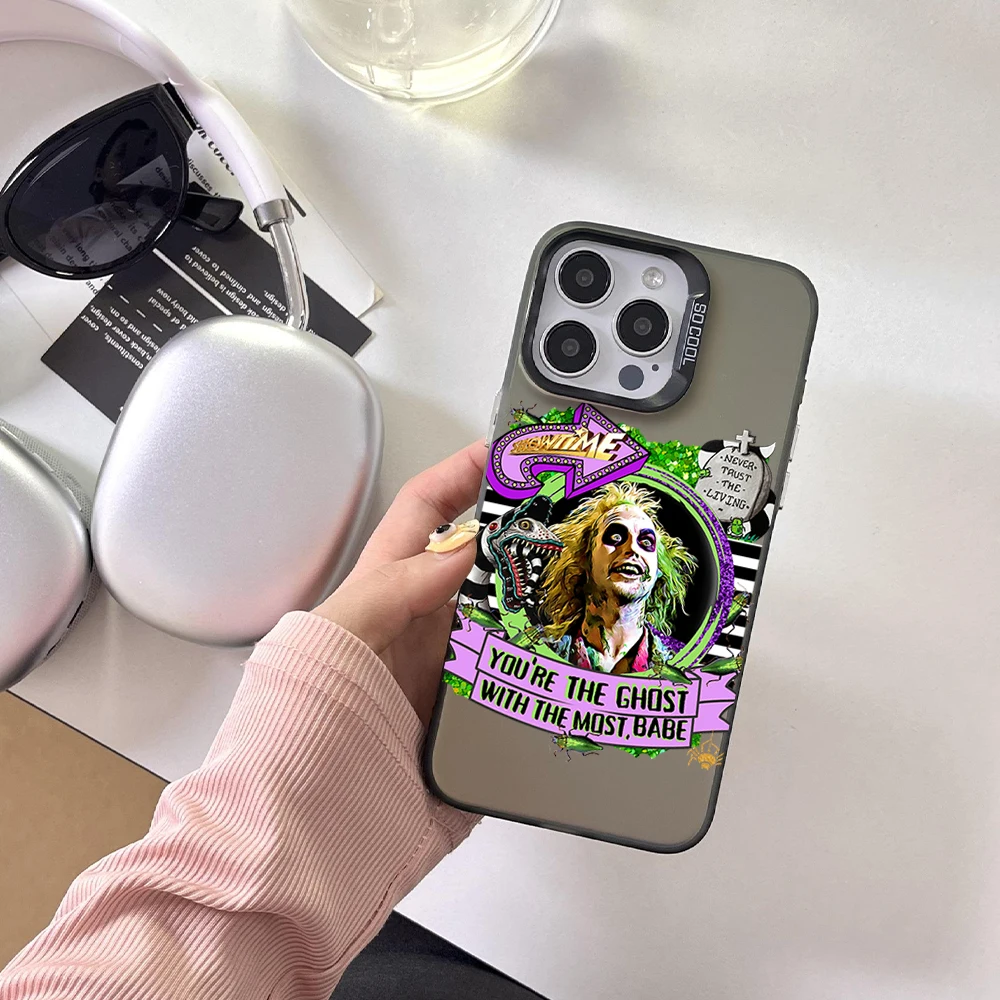 B-BEETLES TV J-JUICES Phone Case For Samsung S24 23 22 ULTRA A34 33 32 20S 5G 4G Laser Cover