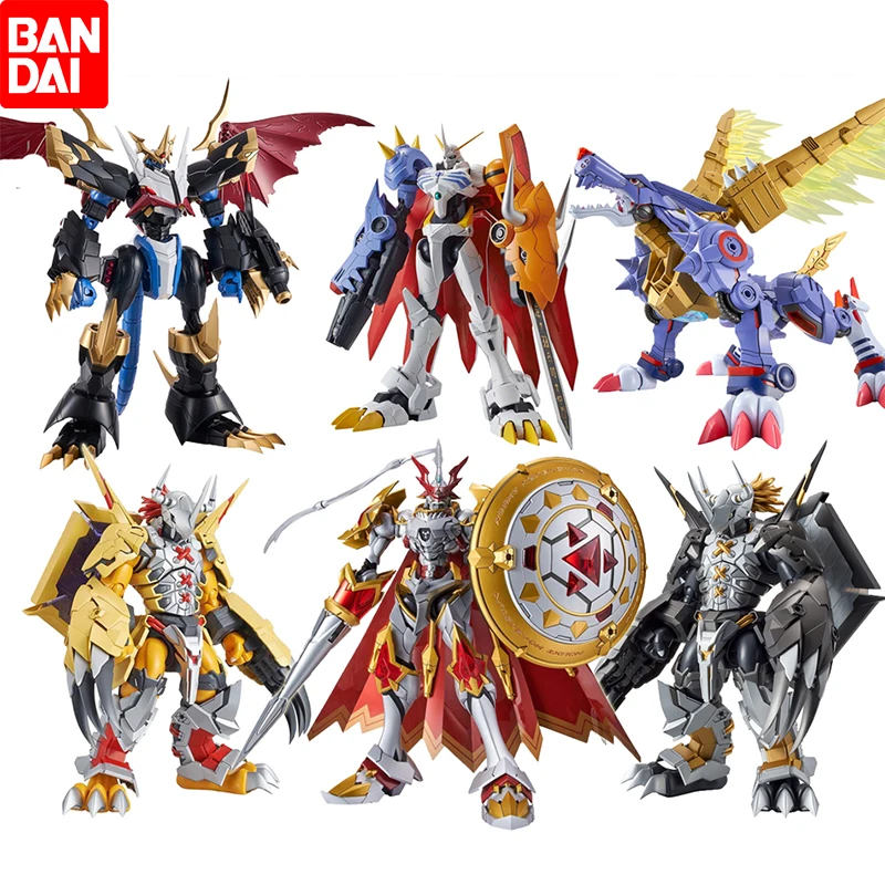 -rise Standard In Stock Amplified Adventure Wargreymon Anime Figure Model Action Gift Toy