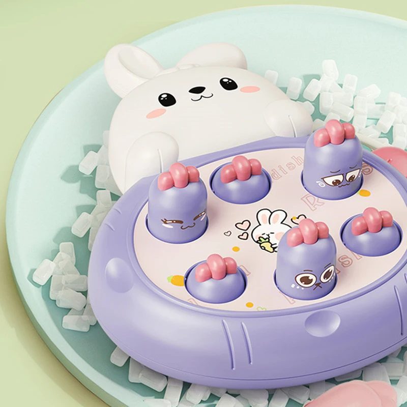Стуккая игра настольная для родителей и детей животное кролик мультфильм Whac-A-Mole