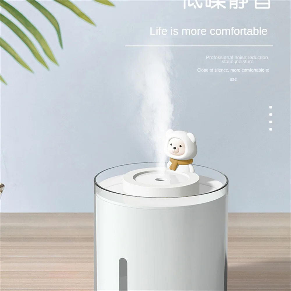 

Multi-functional Electric Air Humidifier Long Endurance Large Capacity Car Purifier With Atmosphere Light Household Accessories