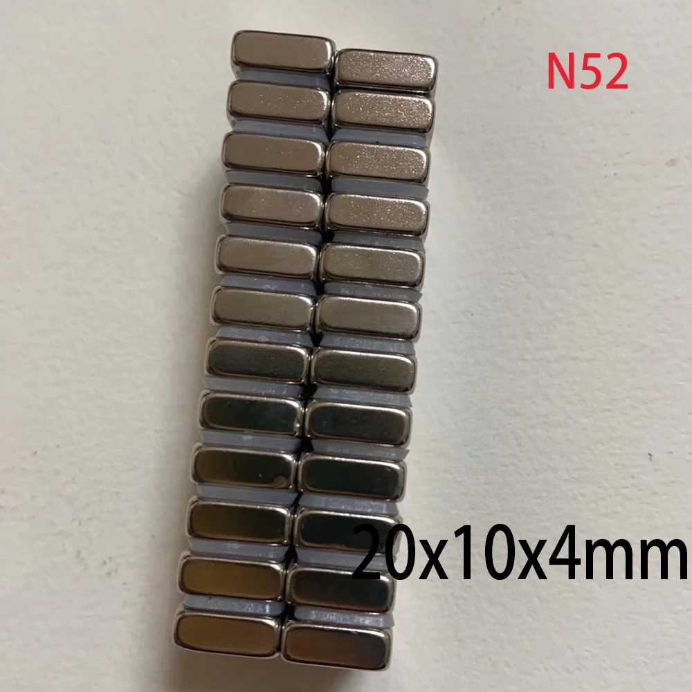 N45 20x10x4 неодимовые магниты сильные Eblike редкоземельный динамик поиск Сильный