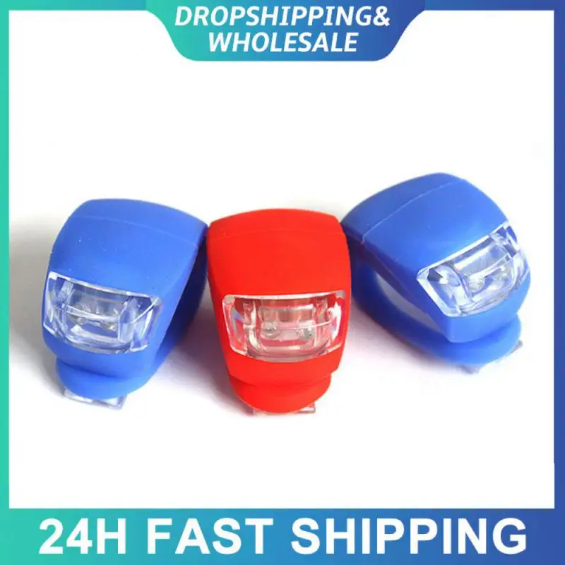 

Silicone Waterproof Safety During Night Rides Commuting Top-notch Performance High Visibility Cycling Accessories Versatile Led