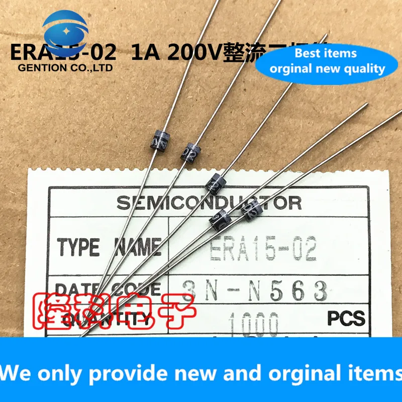 

Новинка 100%, Оригинальный Диод ERA15, фотоэлектрический 01 04 06 10 1A 200 в, выпрямитель, импортирован из Японии, 30 шт.