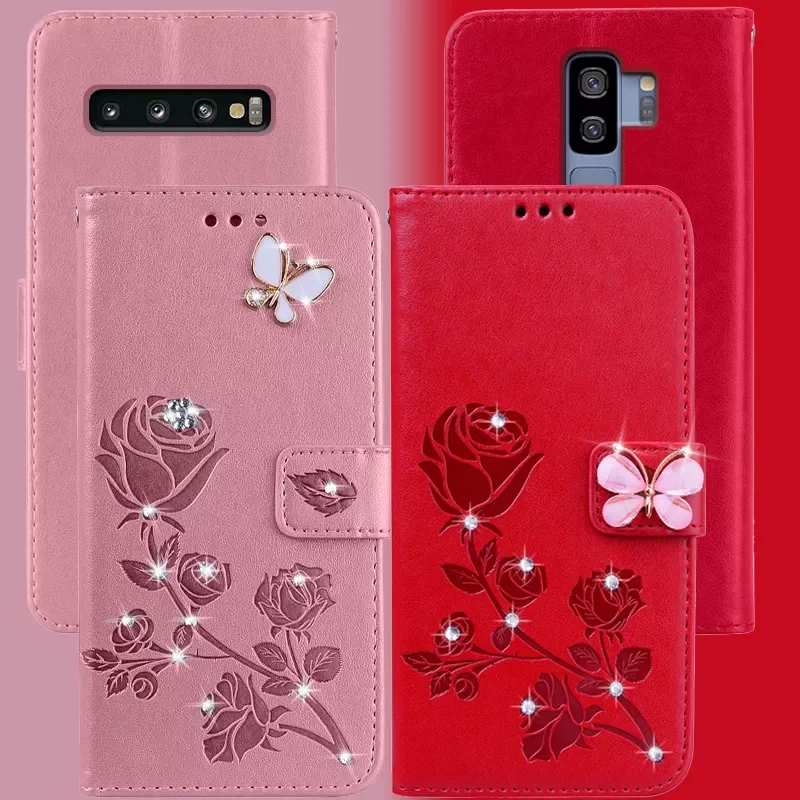 

New in leather Case for samsung Galaxy S10 S8 S9 Plus S10E S10 S6 S7 Edge S10 Lite A6 A8 J4 J6 Plus 2018 J2 Prime Coque Funda ph