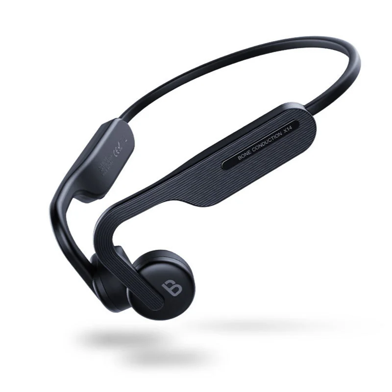 

X14 Wireless Bluetooth Bone Conduction Earphone Stereo Earbud Sport Waterproof Sweatproof Headphones With Microphone