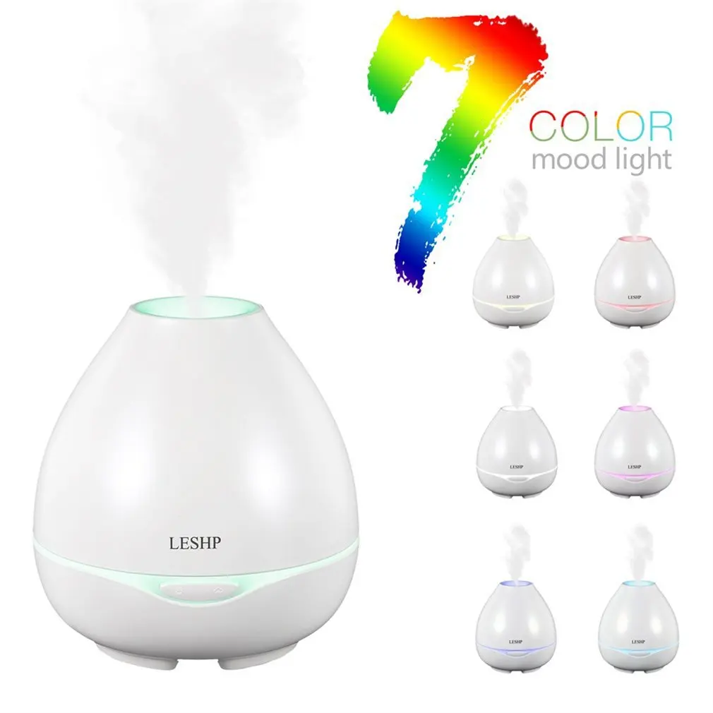 

Ароматизатор ультразвуковой LESHP, 300 мл, полипропилен + АБС, энергосберегающий, портативный