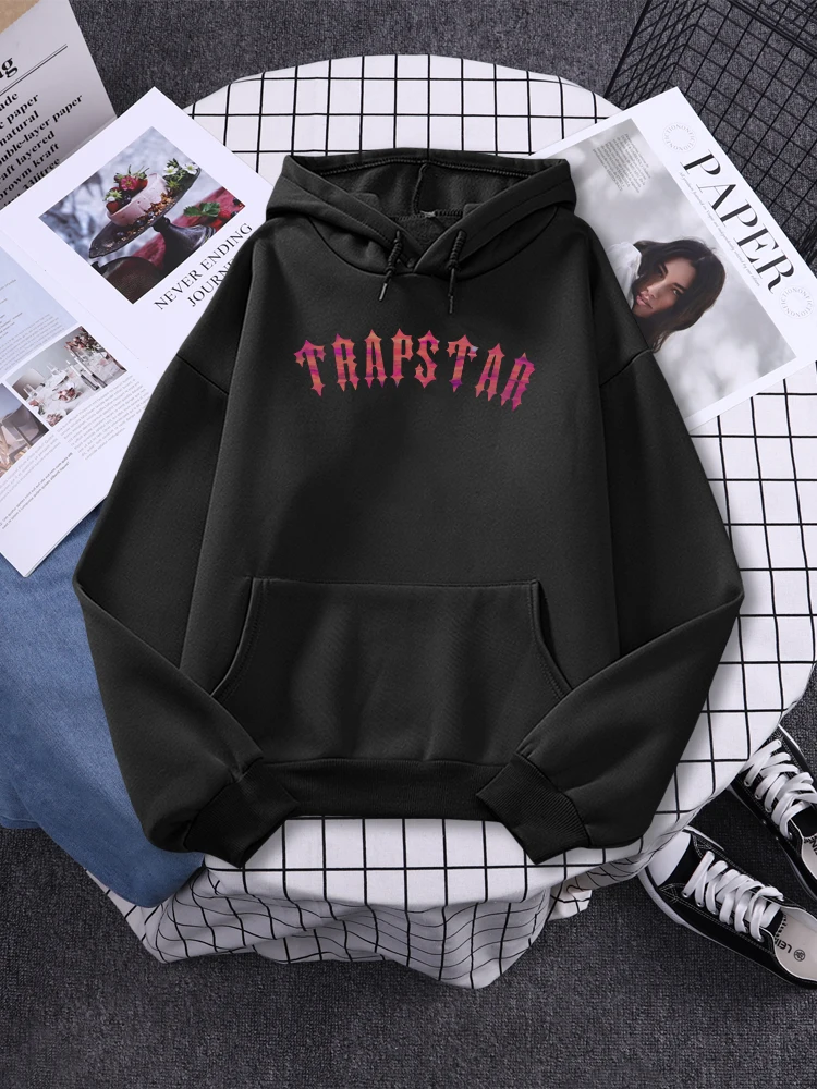

Trapstar X Santan Dave We Re All In This Together Print Women Hoodie Simple Creativity Tops Breathable Womens Hooded Sweatshirt